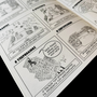 Interior page from the hand-drawn comic book "Πίσω απ' τον Πάγκο" by Sketch Stories.