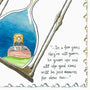 Close-up view of Childhood Memories art print showing hand-drawn watercolor details